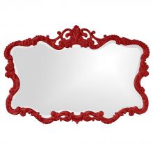 Howard Elliott 21183R - Talida Mirror - Glossy Red