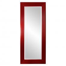 Howard Elliott 43057R - Delano Mirror - Glossy Red