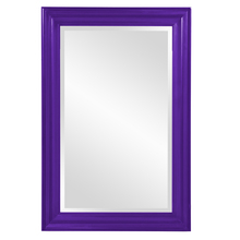 Howard Elliott 53049RP - George Mirror - Glossy Royal Purple