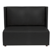 Howard Elliott 837-064 - Square Loveseat Atlantis Black