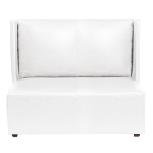 Howard Elliott 837-944 - Square Loveseat Atlantis White