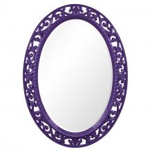 Howard Elliott 2123RP - Suzanne Mirror - Glossy Royal Purple