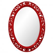 Howard Elliott 2123R - Suzanne Mirror - Glossy Red