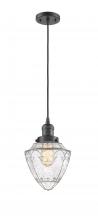 Innovations Lighting 201C-OB-G664-7-LED - Bullet - 1 Light - 7 inch - Oil Rubbed Bronze - Cord hung - Mini Pendant