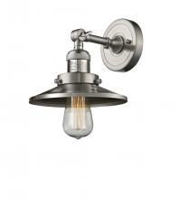 Innovations Lighting 203-SN-M2-LED - Railroad - 1 Light - 8 inch - Brushed Satin Nickel - Sconce