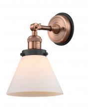 Innovations Lighting 203BP-ACBK-G41 - Cone - 1 Light - 8 inch - Antique Copper - Sconce