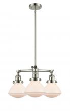 Innovations Lighting 207-PN-G321 - Olean - 3 Light - 19 inch - Polished Nickel - Stem Hung - Chandelier