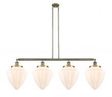 Innovations Lighting 214-AB-G661-12 - Bullet - 4 Light - 50 inch - Antique Brass - Stem Hung - Island Light