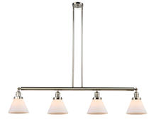 Innovations Lighting 214-PN-G41 - Cone - 4 Light - 52 inch - Polished Nickel - Stem Hung - Island Light