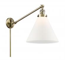 Innovations Lighting 237-AB-G41-L - Cone - 1 Light - 12 inch - Antique Brass - Swing Arm