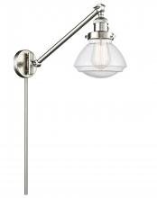 Innovations Lighting 237-SN-G324-LED - Olean - 1 Light - 9 inch - Brushed Satin Nickel - Swing Arm