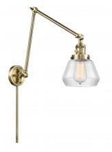 Innovations Lighting 238-AB-G172-LED - Fulton - 1 Light - 8 inch - Antique Brass - Swing Arm