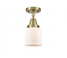 Innovations Lighting 447-1C-AB-G51 - Bell - 1 Light - 5 inch - Antique Brass - Flush Mount