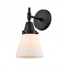 Innovations Lighting 447-1W-BK-G61 - Cone - 1 Light - 6 inch - Matte Black - Sconce