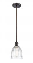 Innovations Lighting 516-1P-OB-G442-LED - Brookfield - 1 Light - 6 inch - Oil Rubbed Bronze - Cord hung - Mini Pendant