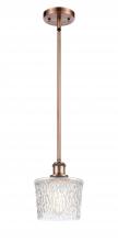 Innovations Lighting 516-1S-AC-G402 - Niagara - 1 Light - 7 inch - Antique Copper - Mini Pendant