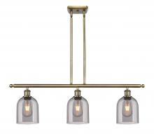 Innovations Lighting 516-3I-AB-G558-6SM - Bella - 3 Light - 36 inch - Antique Brass - Cord hung - Island Light