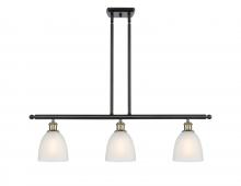 Innovations Lighting 516-3I-BAB-G381-LED - Castile - 3 Light - 36 inch - Black Antique Brass - Cord hung - Island Light