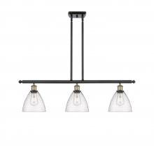 Innovations Lighting 516-3I-BAB-GBD-754-LED - Bristol - 3 Light - 36 inch - Black Antique Brass - Cord hung - Island Light