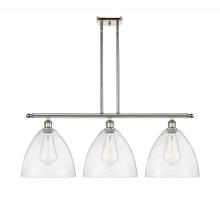 Innovations Lighting 516-3I-PN-GBD-124-LED - Bristol - 3 Light - 39 inch - Polished Nickel - Cord hung - Island Light