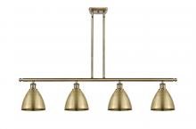 Innovations Lighting 516-4I-AB-MBD-75-AB - Bristol - 4 Light - 48 inch - Antique Brass - Cord hung - Island Light