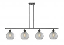 Innovations Lighting 516-4I-OB-G125 - Athens - 4 Light - 48 inch - Oil Rubbed Bronze - Cord hung - Island Light