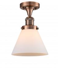 Innovations Lighting 517-1CH-AC-G41 - Cone - 1 Light - 8 inch - Antique Copper - Semi-Flush Mount