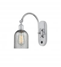 Innovations Lighting 518-1W-PC-G257-LED - Caledonia - 1 Light - 5 inch - Polished Chrome - Sconce