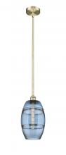 Innovations Lighting 616-1S-AB-G557-8BL - Vaz - 1 Light - 8 inch - Antique Brass - Cord hung - Mini Pendant