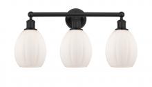 Innovations Lighting 616-3W-BK-G81 - Eaton - 3 Light - 24 inch - Matte Black - Bath Vanity Light