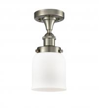 Innovations Lighting 916-1C-SN-G51 - Bell - 1 Light - 5 inch - Brushed Satin Nickel - Semi-Flush Mount