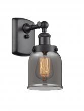 Innovations Lighting 916-1W-BK-G53 - Bell - 1 Light - 5 inch - Matte Black - Sconce