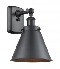 Innovations Lighting 916-1W-BK-M13 - Appalachian - 1 Light - 7 inch - Matte Black - Sconce