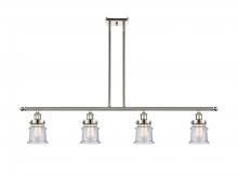 Innovations Lighting 916-4I-PN-G184S - Canton - 4 Light - 48 inch - Polished Nickel - Stem Hung - Island Light