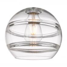  G556-8CL - Rochester 8" Clear Glass