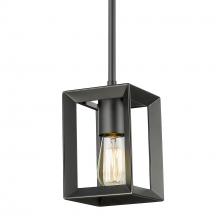 Golden 2073-M1L BLK - Smyth Mini Pendant in Matte Black