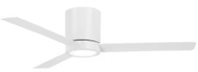 Minka-Aire F644L-WHF - 52" HUGGER CEILING FAN W/LED LIGHT