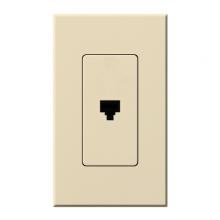 Lutron Electronics NT-PJ-BE - NOVA T PHONE JACK BEIGE