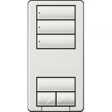 Lutron Electronics RRD-HN3S-SW - CL RA2 HYBRID 3S WALL SNOW WHITE