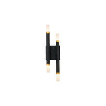 Kuzco Lighting Inc WS19705-BK - Draven 5-in Black LED Wall Sconce