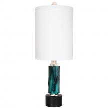 Van Teal 633772 - 633772 Rhapsody Teal 30.5" Table Lamp