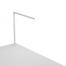 Koncept Inc ZBD1000-D-MWT-THR - Z-Bar Solo Desk Lamp Gen 4 (Daylight White Light; Matte White) with Through-Table Mount