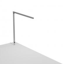 Koncept Inc ZBD1000-W-SIL-THR - Z-Bar Solo Desk Lamp Gen 4 (Warm Light; Silver) with Through-Table Mount