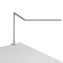 Koncept Inc ZBD3000-D-SIL-2CL - Z-Bar Desk Lamp Gen 4 (Daylight White Light; Silver) with Desk Clamp
