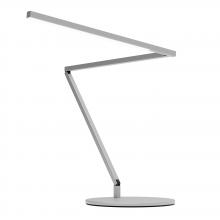 Koncept Inc ZBD3000-D-SIL-DSK - Z-Bar Desk Lamp Gen 4 (Daylight White Light; Silver) with Desk Base