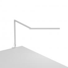 Koncept Inc ZBD3100-D-MWT-2CL - Z-Bar Mini Desk Lamp Gen 4 (Daylight White Light; Matte White) with Desk Clamp