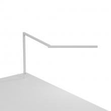 Koncept Inc ZBD3100-D-MWT-THR - Z-Bar Mini Desk Lamp Gen 4 (Daylight White Light; Matte White) with Through-Table Mount