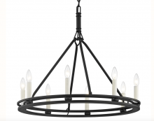 Troy F6236-TBK - Sutton Chandelier