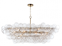 Regina Andrew 16-1381NB - Regina Andrew Bubbles Chandelier Linear (Clear)