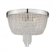 Hudson Valley 9008-PN - 4 LIGHT FLUSH MOUNT